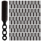 110 cepillos de pelo a granel para personas sin hogar, cepillo de pelo para cabello rizado, cepillo desenredante con cerdas de nailon, envuelto individualmente, adecuado para hombres y mujeres, hotel