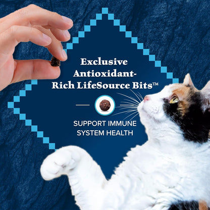 Blue Buffalo Wilderness - Alimento seco natural para gatos adultos...