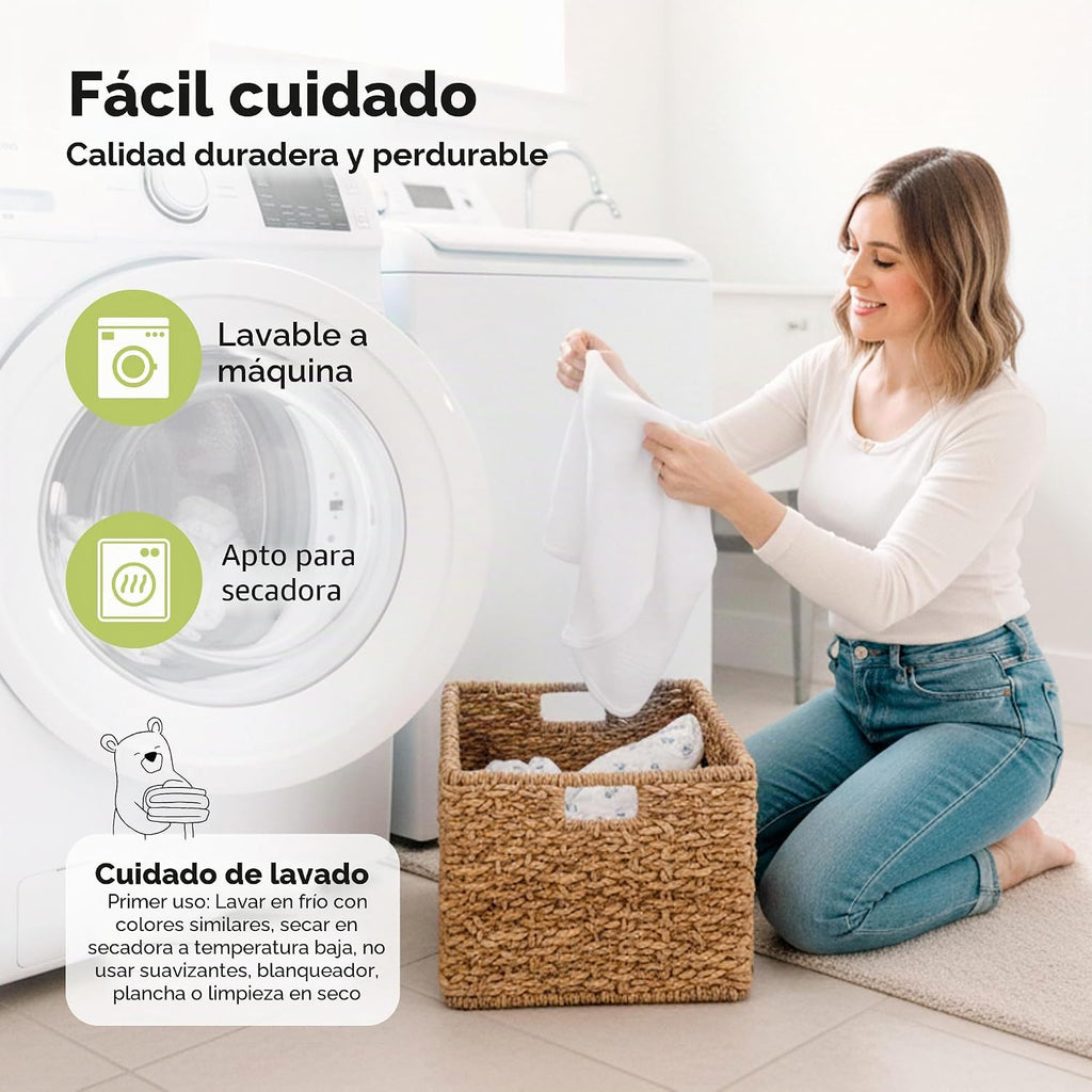 Paquete de 3 sacos de dormir orgánicos para bebé - Mantas envolvent...