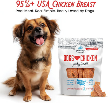 Dulces para perros de pollo fabricados en los EE. UU. de Farmland T...