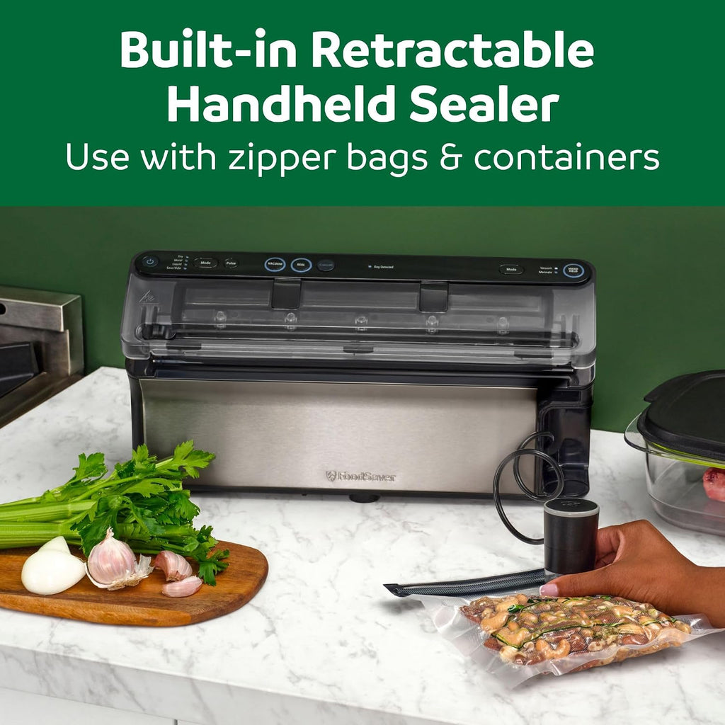 FoodSaver Elite All-in-One Liquid+™ Sellador al Vacío Todo en Uno c...