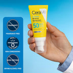 CeraVe - Protector solar mineral invisible SPF 50, protector solar...