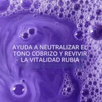 ALURAM Champú morado de agua de coco para mujeres, aumenta el brill...