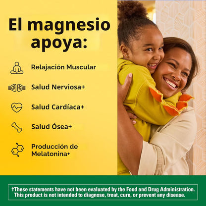 Nature Made Óxido de magnesio 400 mg en cápsulas blandas, suplement...