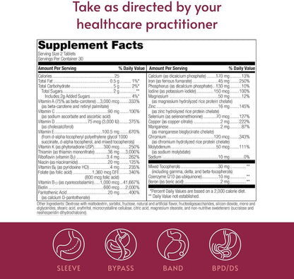 Bariatric Advantage Chewable Advanced Multi EA - Multivitamínico ma...