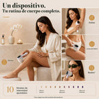 Skin Aurea Dispositivo de depilación láser IPL inalámbrico para muj...