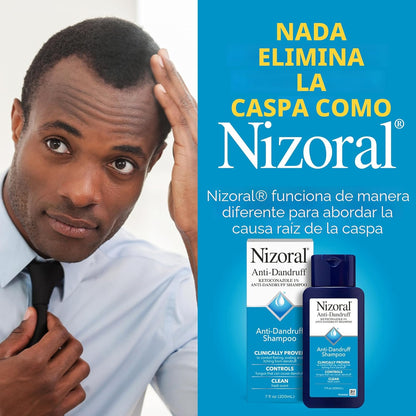 Nizoral - Champú anticaspa, básico, fresco, 7 onzas fluidas