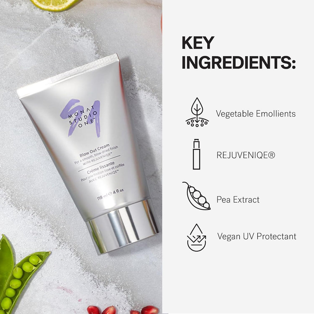MONAT Studio One Blow Out Cream - Crema antiencrespamiento para el...