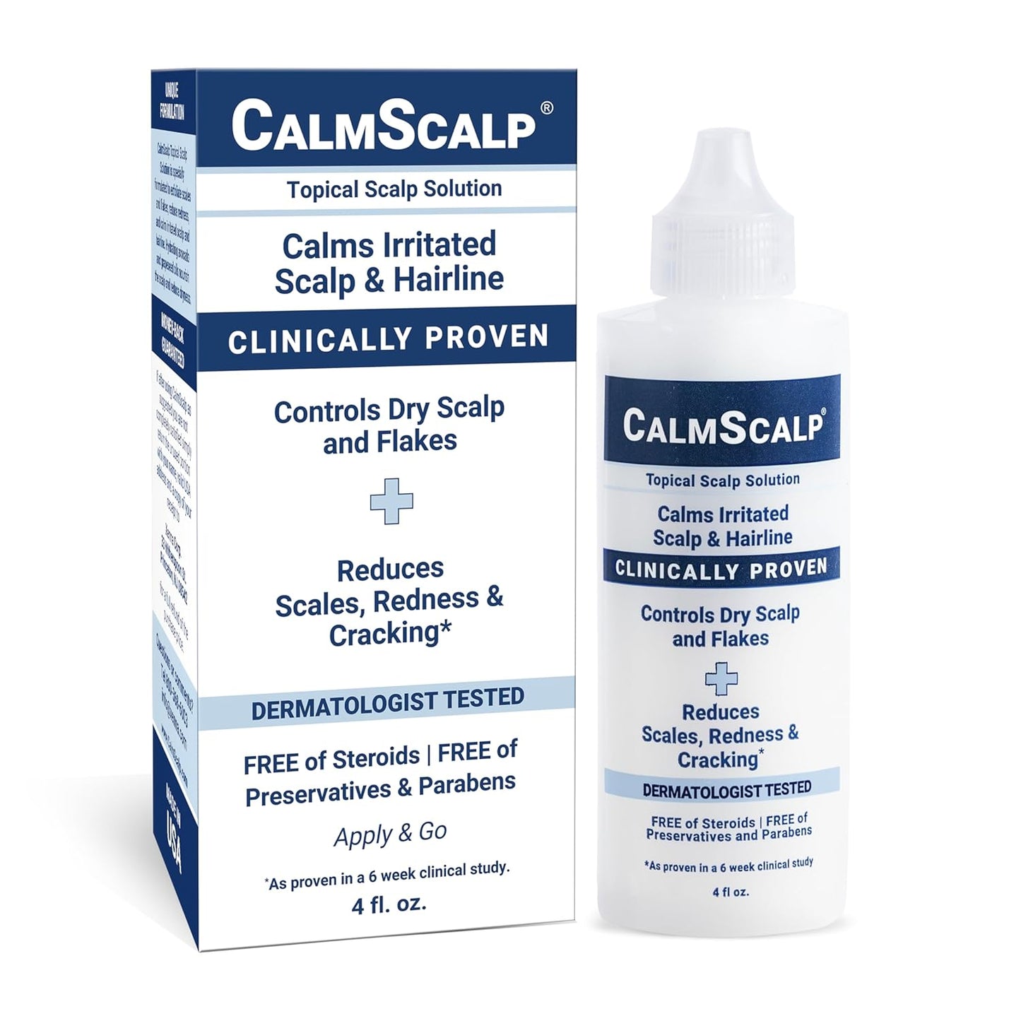 Sérum para el cuero cabelludo CalmScalp | Alivio de la picazón del cuero cabelludo | Tratamiento para el cuero cabelludo | Exfolia las escamas y las escamas de la línea del cabello | Clínicamente