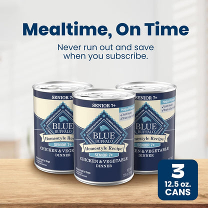 Blue Buffalo Homestyle Recipe - Paté de cena de pollo y verduras, a...