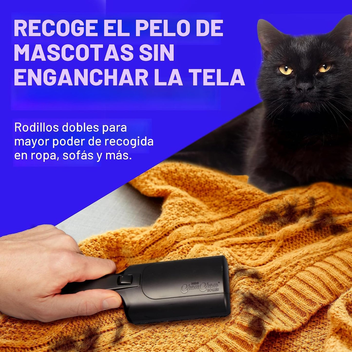 ChomChom Roller para pelo de mascotas \u2013 Herramienta reutilizab...