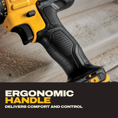 DEWALT Juego de Taladro Atornillador Inalámbrico de 20V Max, 2 Velo...