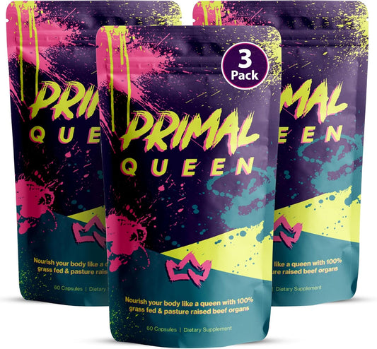 Primal Queen Suplemento superalimento de órgano de res optimizado p...