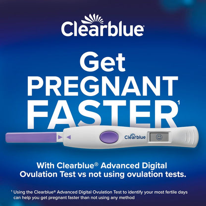 Kit Clearblue avanzado de prueba digital de ovulación, 16 unidades