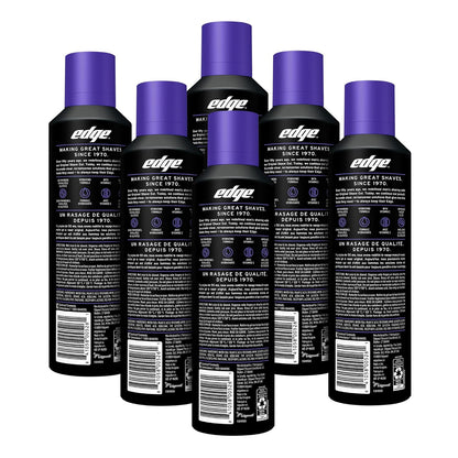 Edge Gel de afeitado para hombres, extra hidratante con vitamina E,...