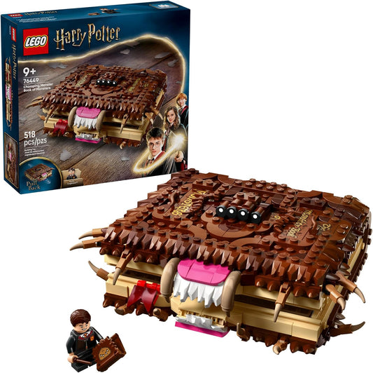 LEGO Harry Potter Libro de Monstruos Mordelón de Monstruos - Juego de Construcción para Niños - Juego de Simulación para Niños y Niñas, Edades 9+ - Minifigura Coleccionable de Neville Longbottom