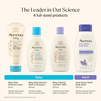 Aveeno Baby Bathtime Solutions Mommy &amp; Me - Set de regalo para...