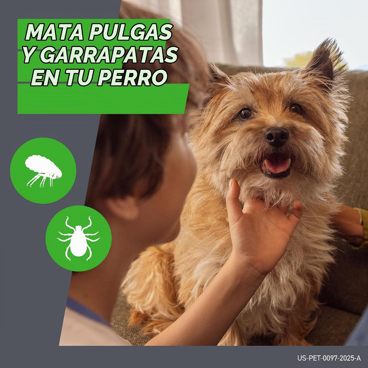 FRONTLINE Plus Tratamiento contra pulgas y garrapatas para perros g...