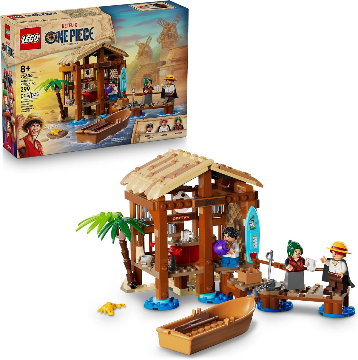 LEGO One Piece Windmill Village Hut Bloques de construcción \u2013...