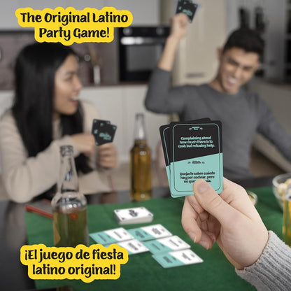 Dios Mio! Juego de fiesta latina - 275 cartas en inglés y español para latinos, mayores de 17 años y 2+ jugadores | 275 cartas en inglés para latinos, mayores de 17 años y 2+ jugadores
