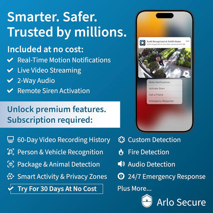 Cámara de seguridad Arlo Essential HD | Solo para interiores | 2ª g...