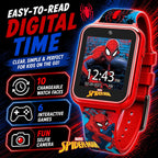 Reloj inteligente Marvel Spider-Man para niños: características div...