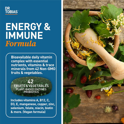 Multivitamínico Dr. Tobias para mujeres y hombres, acelerador de di...