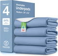 IMPROVIA® Almohadillas lavables para incontinencia reutilizables de...