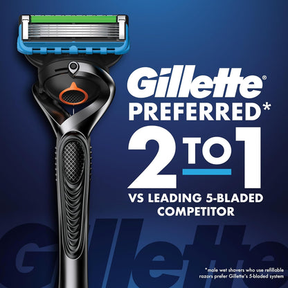 Gillette Recambios de cuchillas de afeitar para hombres, 4 cartucho...