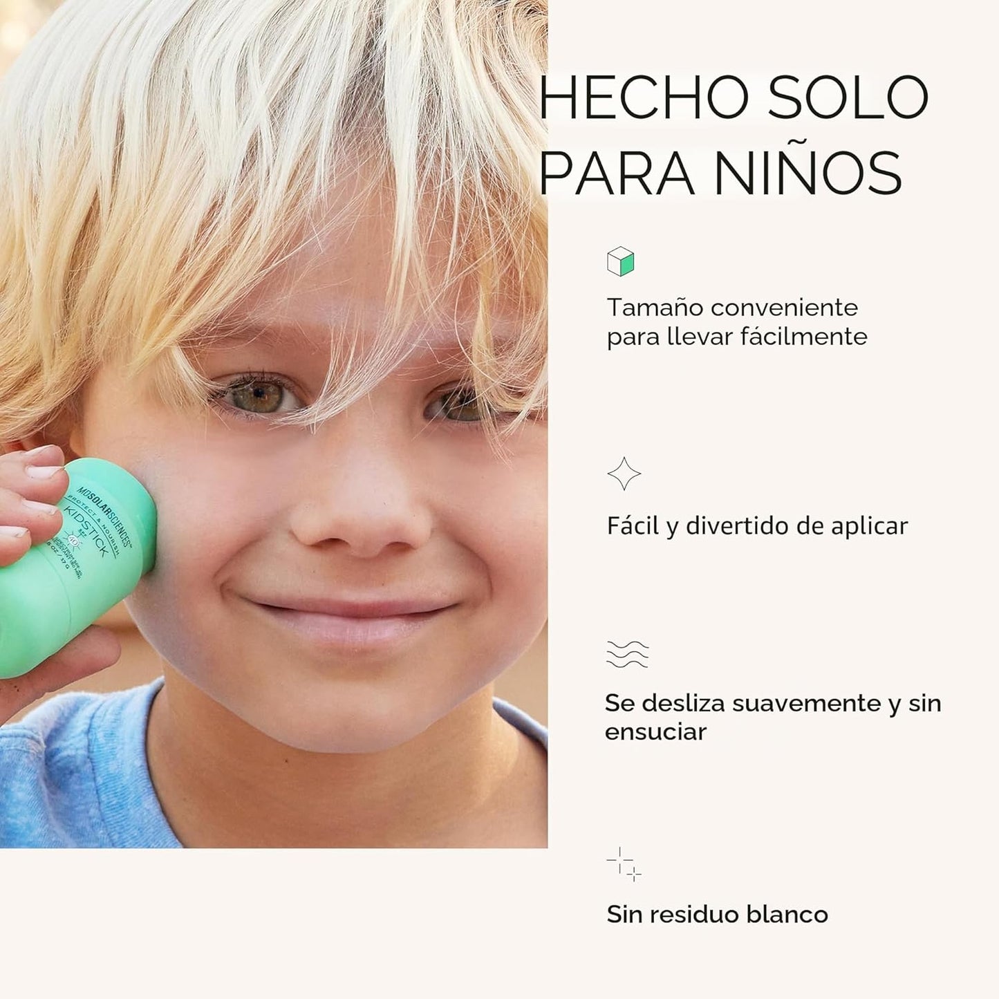 MDSolarSciences Mineral KidStick SPF 40 | Protector solar en barra...