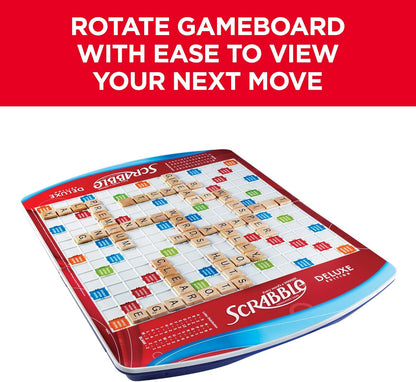 Scrabble edición Deluxe.
