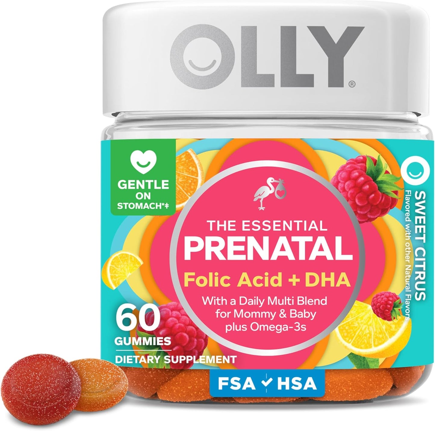 OLLY - Goma multivitamínica prenatal, favorece el crecimiento salud...