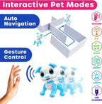 Robo Pets Robot de juguete para perros para niñas y niños, robot de...
