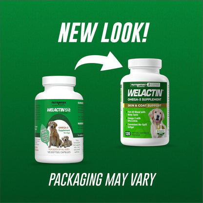 Nutramax Welactin Canine Softgel Cápsulas