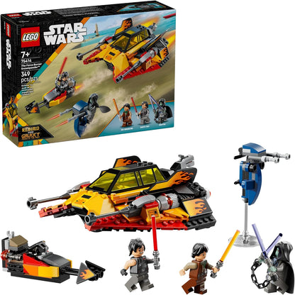 LEGO Star Wars: Rebuild The Galaxy The Force Burner Snowspeeder Juguete de Construcción - Set de Juego de Simulación 2 en 1 con 3 Minifiguras para Niños, Edades 7+ - Decoración Coleccionable para