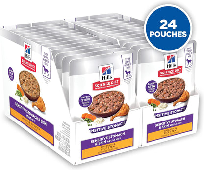 Hill's Science Diet Estómago y piel sensibles, adultos 1-6, sop...