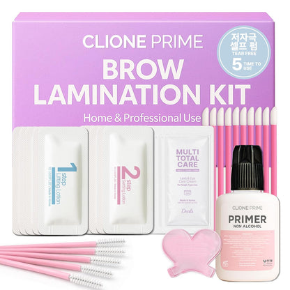 Kit de laminación de cejas CLIONE PRIME para uso en casa - Kit de l...