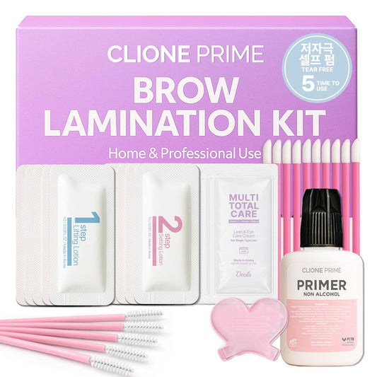 Kit de laminación de cejas CLIONE PRIME para uso en casa - Kit de l...
