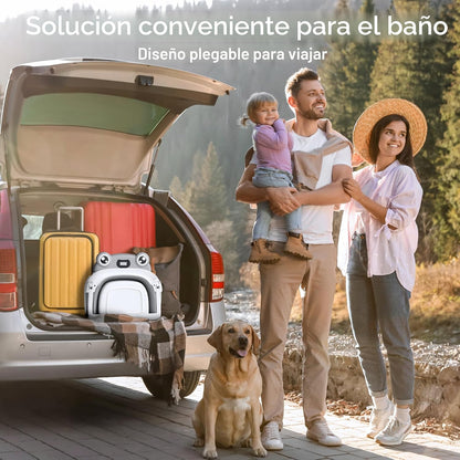 Bañera para bebé, bañera plegable para recién nacidos de 0 a 24 mes...