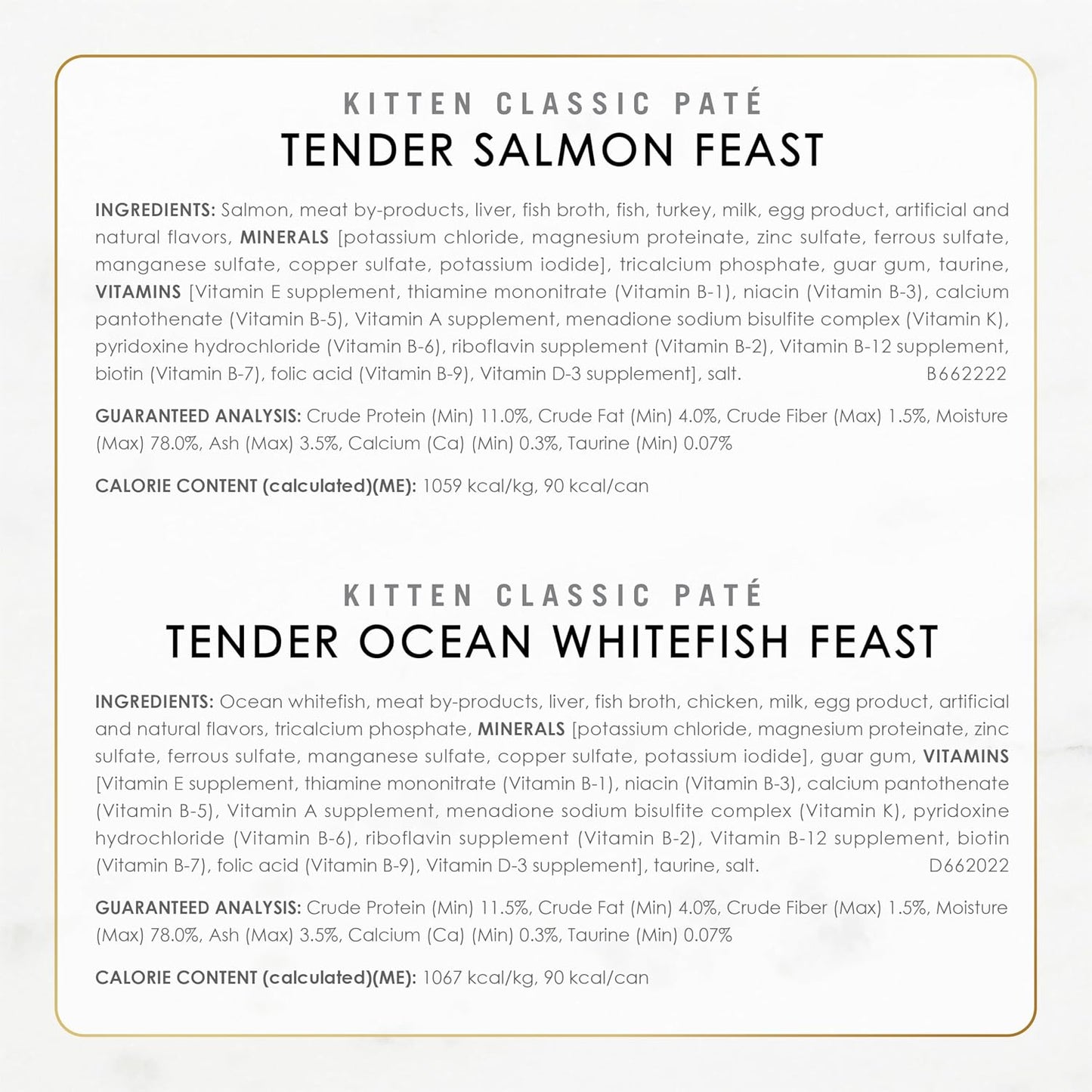 Fancy Feast Purina Festín tierno de pescado blanco del océano, pavo...