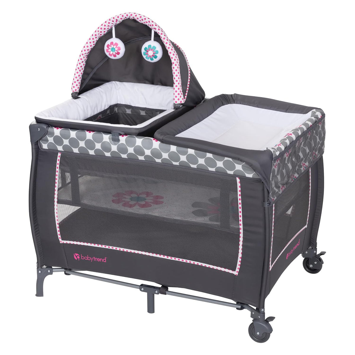 Baby Trend Lil' Snooze™ Deluxe II Centro de Guardería® Playard,...
