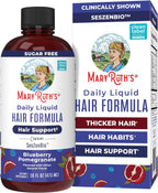 MARYRUTH'S Fórmula líquida diaria para el cabello, con 500 mg d...