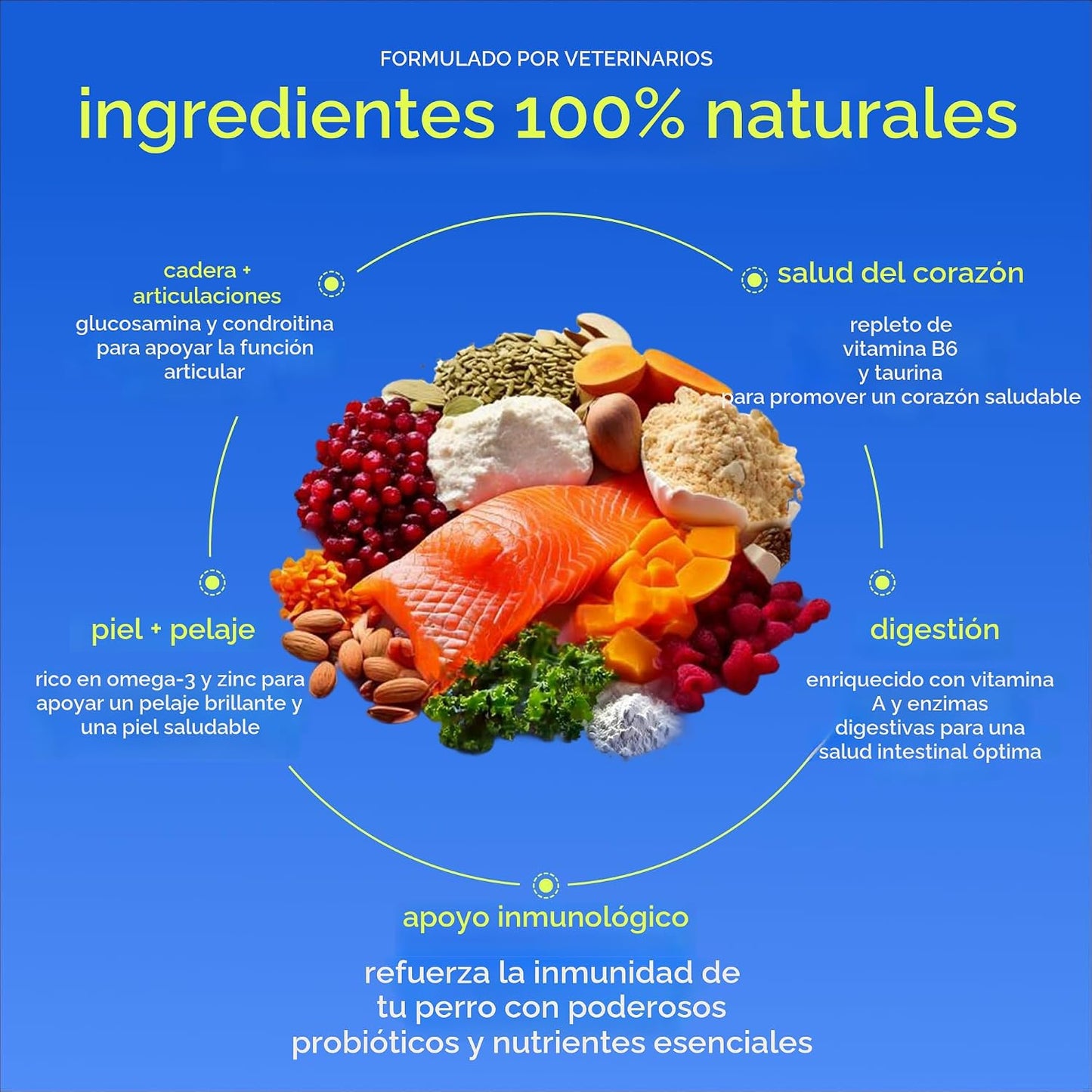 Native Pet Vitaminas y Suplementos para Perros - Polvo de Vitaminas...