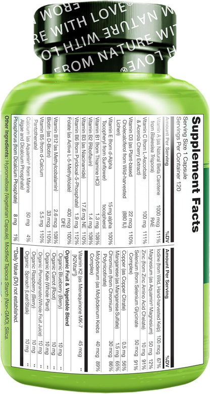 NATURELO - Multivitamínico diario para los hombres