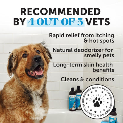 Pet Honesty Restore + Soothe 2 en 1 Champú + Acondicionador para pi...