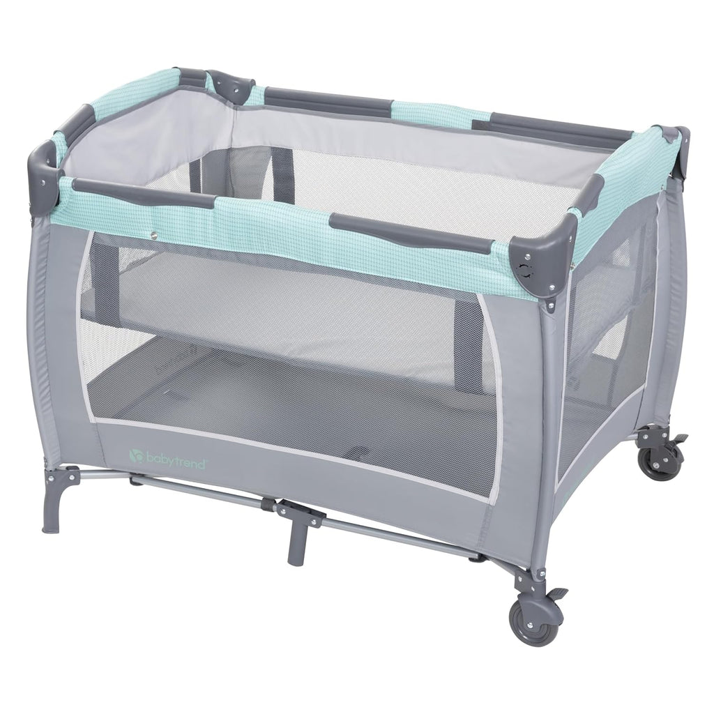 Baby Trend Lil' Snooze Deluxe III, menta acogedor
