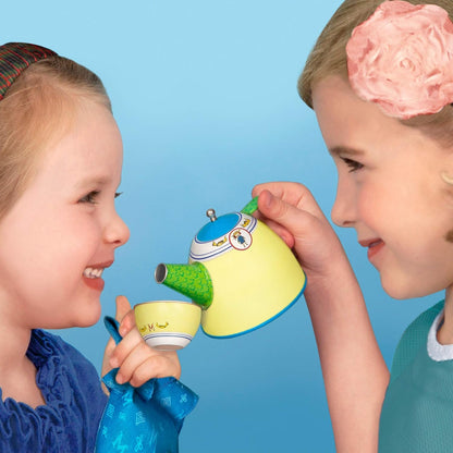 YOTTOY Madeline Collection - Juego de té de lata para niños de 23 p...