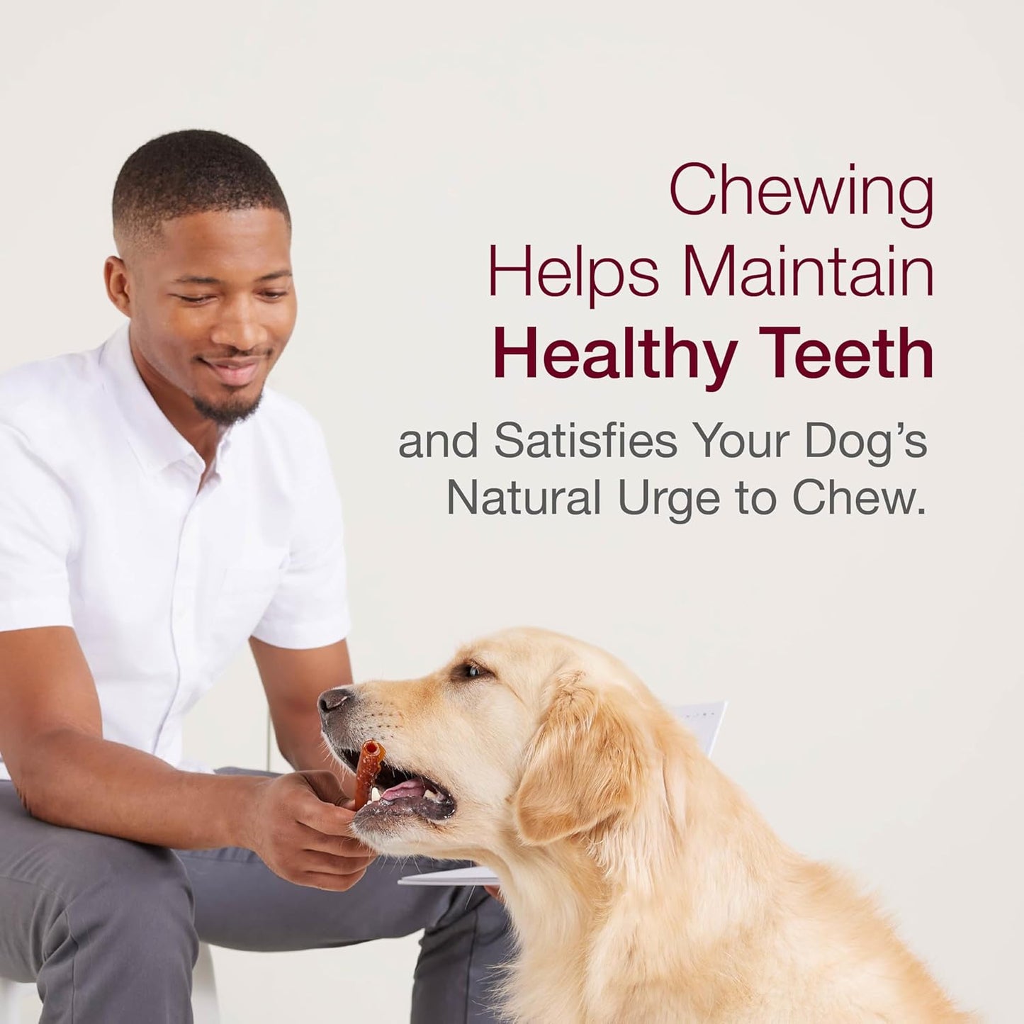 SmartBones Mini huesos con mantequilla de maní real, 56 unidades, m...