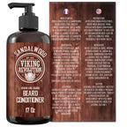 Viking Revolution Acondicionador de barba con aceites de argán y jo...