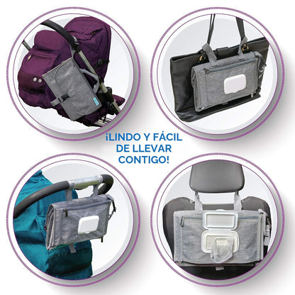 Kopi Baby Cambiador de pañales portátil, bolsa de viaje para cambia...